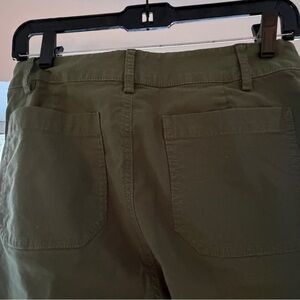 J. Crew Olive Ankle Pants